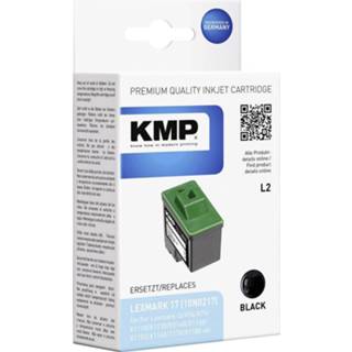 👉 Inkt cartridge zwart KMP vervangt Lexmark 17 Compatibel L2 1017,4171 4011324017175