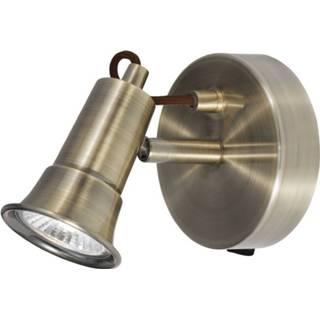 👉 Wand lamp metaal messing dustrial Home24 Wandlamp Eros, 5013874386571