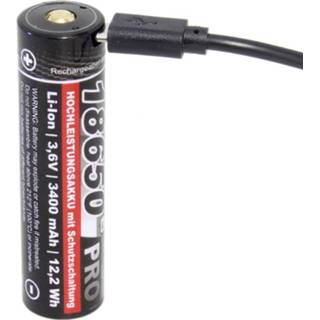 👉 Kraftmax Pro USB Speciale oplaadbare batterij 18650 Li-ion 3.6 V 3350 mAh