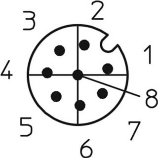 👉 Actuator Lutronic 1239 Sensor/actuator steekconnector M12 Stekker, inbouw 0.50 m Aantal polen: 8 1 stuk(s) 2050005845067