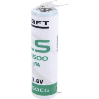 👉 Saft LS 14500 3PF Speciale batterij AA (penlite) U-soldeerpinnen Lithium 3.6 V 2600 mAh 1 stuk(s)