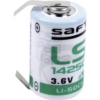 Saft LS 14250 CLG Speciale batterij 1/2 AA U-soldeerlip Lithium 3.6 V 1200 mAh 1 stuk(s)