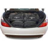 👉 Zwart nylon Car-Bags Mercedes-Benz SLK (2004-2011) 5-Delige Reistassenset 8718885904994