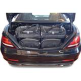 👉 Zwart nylon Car-Bags Mercedes-Benz SLK - SLC (2011-2019) 5-Delige Reistassenset 8718885905434