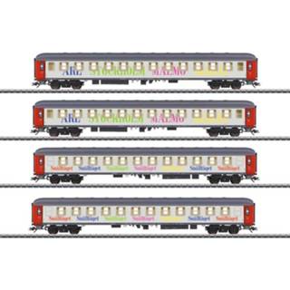 👉 Märklin 42906 H0 4-delige set personenrijtuigen van Snalltåget