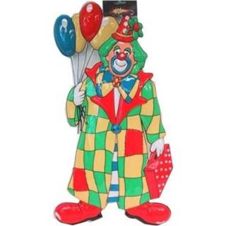 Ballon kunststof rood Decoratie clown Ballonnen