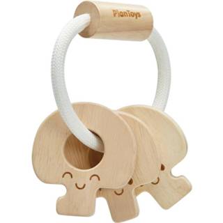 👉 Rammelaar Plan Toys sleutels naturel 4m+ 8854740052674