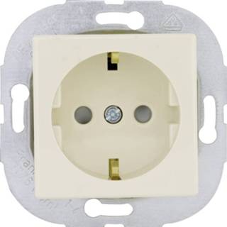 👉 REV 0236020200 Wandcontactdoos Crème-wit