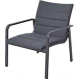 👉 Lounge stoel Aluminium Tuinmeubelen antraciet Loungestoel Santa Monica Fonteyn 8718836532306