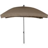 👉 Parasol Aluminium Tuinmeubelen Platinum | Aruba 200 x 130 cm Taupe 8717591774280