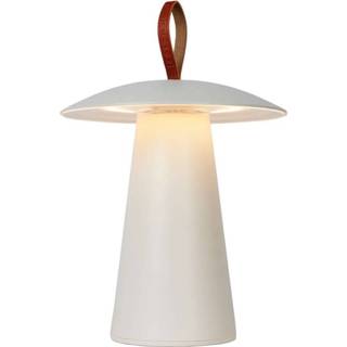 👉 Tafellamp wit aluminium Lucide La Donna - Leen Bakker 5411212271778