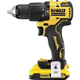 👉 Dewalt DCD709D2T DCD709D2T-QW Accu-klopboor/schroefmachine 18 V Li-ion