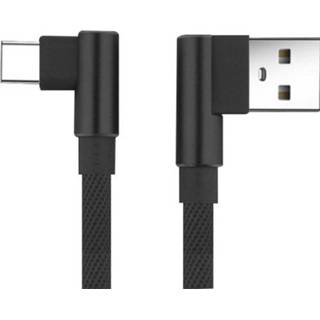 👉 Felixx Premium Mobiele telefoon Kabel [1x USB-C stekker - 1x USB-stekker] 1.00 m