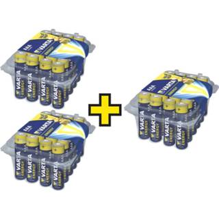 👉 Batterij alkaline AAA (potlood) Varta Energy, Kauf 3 Sets - zahl 2, 1.5 V 72 stuk(s) 2050005022239