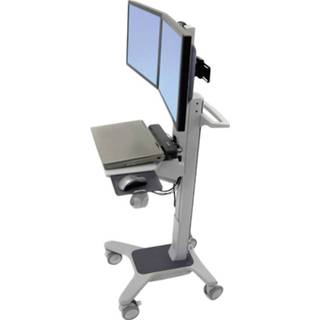 👉 Ergotron Neo-Flex® Dual WideView WorkSpace Monitorkast op wieltjes 2-voudig 25,4 cm (10) - 55,9 (22) Toetsenbordhouder, Roteerbaar 698833010800