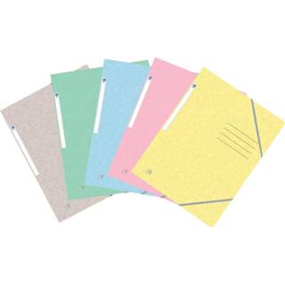 👉 Pastelkleuren Oxford Top File+ elastomap, voor ft A4, geassorteerde 3045050419287