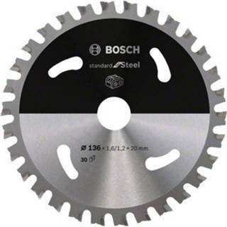 👉 Cirkel zaagblad Bosch Accessories 2608644532 Cirkelzaagblad 150 x 20 mm Aantal tanden: 32 1 stuk(s) 3165140957625