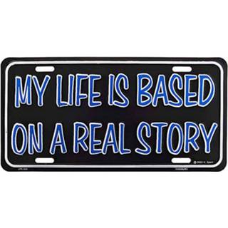 👉 Nummerbord mannen zwart Amerikaans - Life real story-