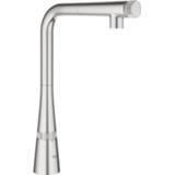 👉 Chroom GROHE Zedra SmartControl keukenmengkraan L-uitloop met QuickFix Plus, 4005176521959