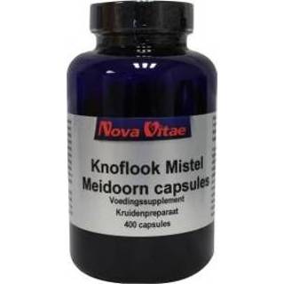 👉 Nova Vitae Knoflook Mistel Meidoorn Capsules