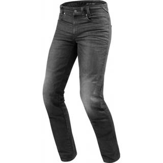 👉 Spijkerbroek grijs cordura mannen zomer broeken knien active Rev'it Vendome 2 Rf Donker Used Jeans 8700001223980