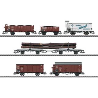 👉 Märklin 46017 H0 7-delige set gutzerwagen van de DR