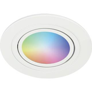 Inbouw spot aluminium a+ RGBWW CE wit Smart WiFi LED inbouwspot Pittsburg dimbaar kantelbaar IP20 400lm 7439628479494