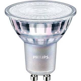 👉 Energie label Philips Lighting LED Energielabel A+ (A++ - E) GU10 7 W = 80 Neutraalwit (Ø x l) 50 mm 54 1 stuk(s) 8718696707999