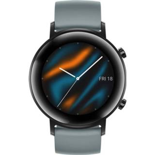 👉 Watch grijs HUAWEI GT 2 (42 mm) Smartwatch M Mat 6901443329984