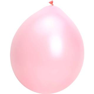 👉 Ballon roze Ballonnen, 10st.