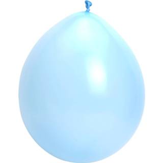 👉 Ballon baby's Babyblauwe Ballonnen, 10st.