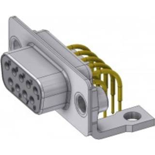 👉 F-connector Deltron Connectors DTS09SYC/2M46UN D-sub bus 90 ° Aantal polen: 9 Solderen, Pinnen 1 stuk(s) 2050006056097