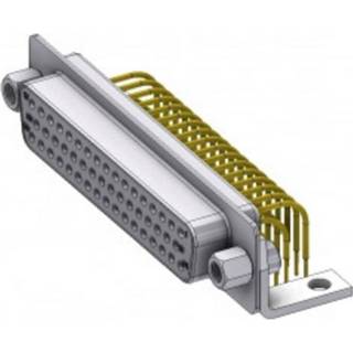 👉 F-connector Deltron Connectors DTS50SYC/2M46UNB5 D-sub bus 90 ° Aantal polen: 50 Solderen, Pinnen 1 stuk(s) 2050006056004