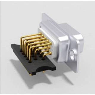 👉 F-connector Deltron Connectors HD-D15 PYC/2 D-sub stekker 90 ° Aantal polen: 15 Solderen, Pinnen 1 stuk(s) 2050006057971