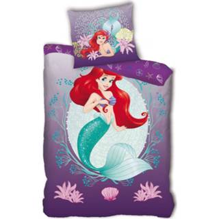 👉 Dekbedovertrek polyester Disney Kleine zeemeermin Onderwater - Eenpersoons 140 x 200 cm