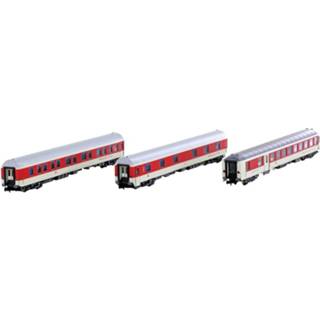 👉 LS Models LS79055 N set van 3 rijtuigen City Nightline PEGASUS (B) van de DB AG