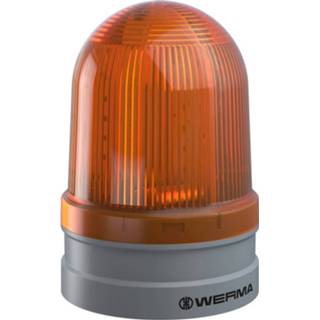 👉 Werma Signaltechnik Signaallamp Maxi TwinLIGHT 12/24VAC/DC YE 262.310.70 Geel 24 V/DC