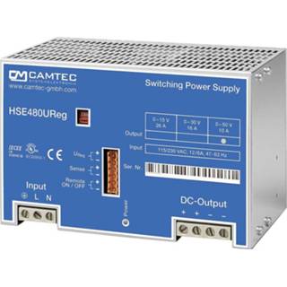 👉 Camtec HSEUreg04801.30T Labvoeding, regelbaar 0 - 30 V/DC 16 A 480 W Aantal uitgangen 1