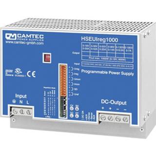 👉 Camtec HSEUIreg10001.18T Labvoeding, regelbaar 0 - 18 V/DC 0 - 50 A 1008 W Aantal uitgangen 1