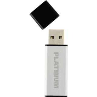 👉 Platinum ALU USB-stick 32 GB USB 2.0 Zilver 177561