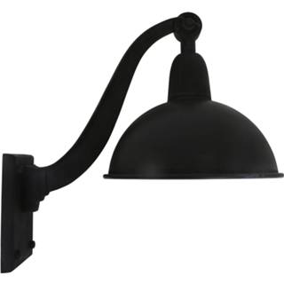👉 Wandlamp zwart metaal antique black Halifax