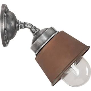 👉 Wandlamp aluminium antiek koper Kostas 45 8714732870009