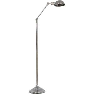 👉 Vloer lamp metaal Antique Silver Nostaluce Vienna Vloerlamp