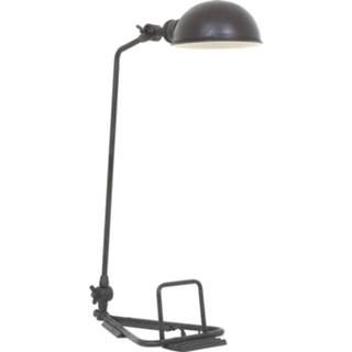 👉 Tafel lamp metaal antique black Nostaluce Harvard tafellamp