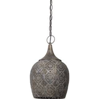 👉 Hang lamp metaal Bruin Goud Hanglamp Kadiri