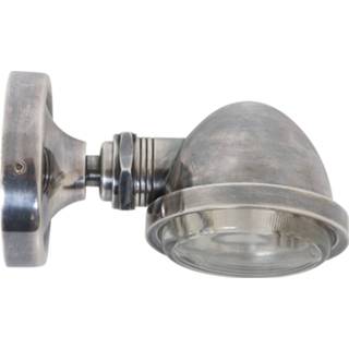 👉 Wandlamp zilver messing Antique Silver Lexi Oud