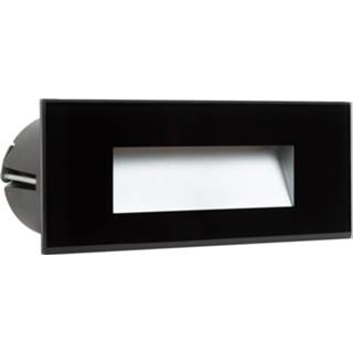 👉 Inbouw spot rechthoek LED modern zwart silicon Inbouwspot 2 8714732756808