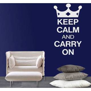 👉 Tekststicker Keep calm and….