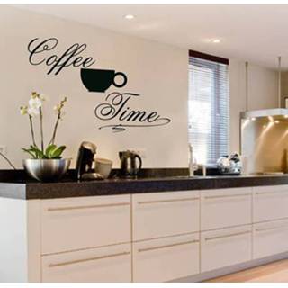 👉 Tekststicker Coffee Time