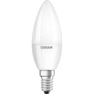 👉 Energielabel a+ OSRAM LED (A++ - E) E14 Kaars 5 W = 40 Warmwit tot neutraalwit (Ø x l) 45 mm 108 Relax & Active 1 stuk(s) 4058075814936 4058075814943